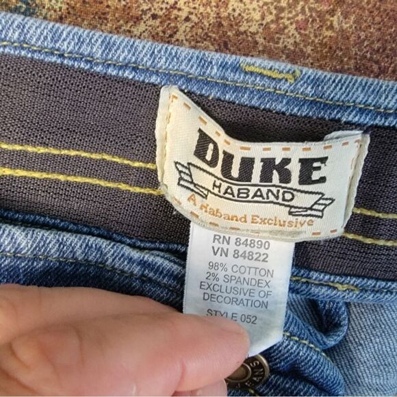 Duke Haband Mens Relaxed Fit Denim Blue Jeans Mens Size 36/XS - Picture 7 of 11